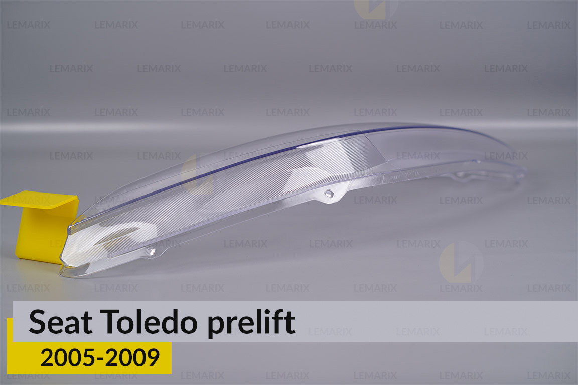 Скло фари Seat Toledo (2005-2009) дорест праве