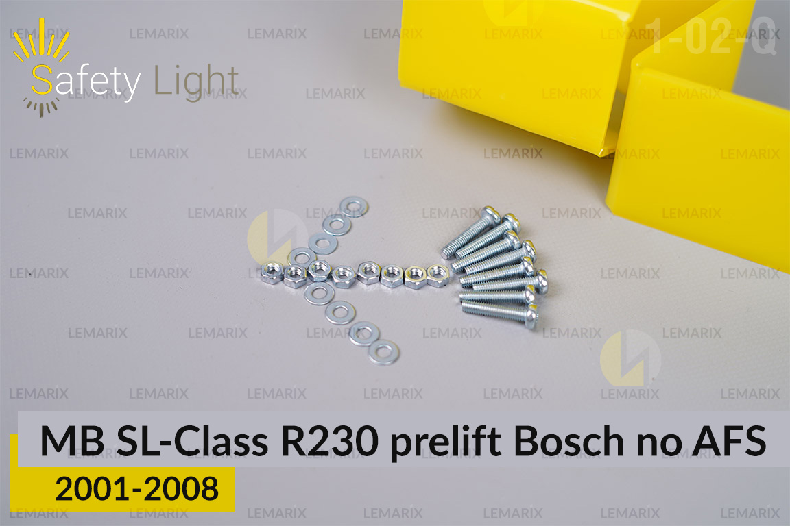 Перехідна рамка для Mercedes-Benz SL-Class R230 Bosch no AFS (2001-2008) дорест