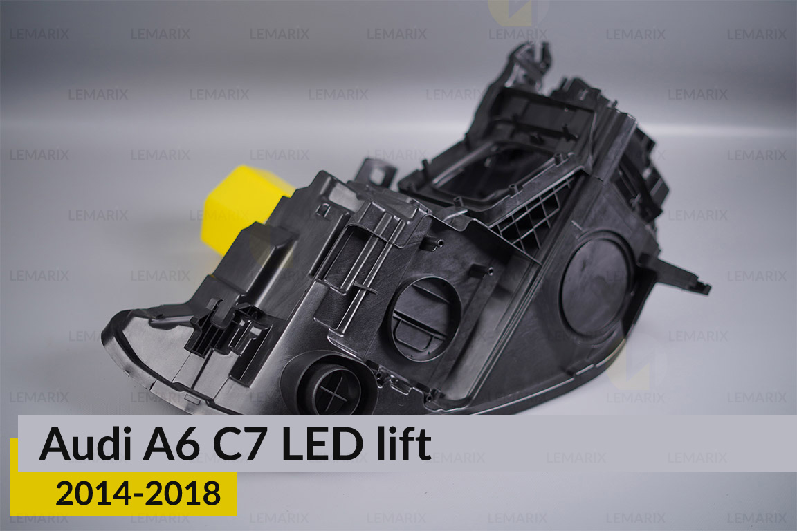 Корпус фари Audi A6 C7 LED (2014-2018) рест правий
