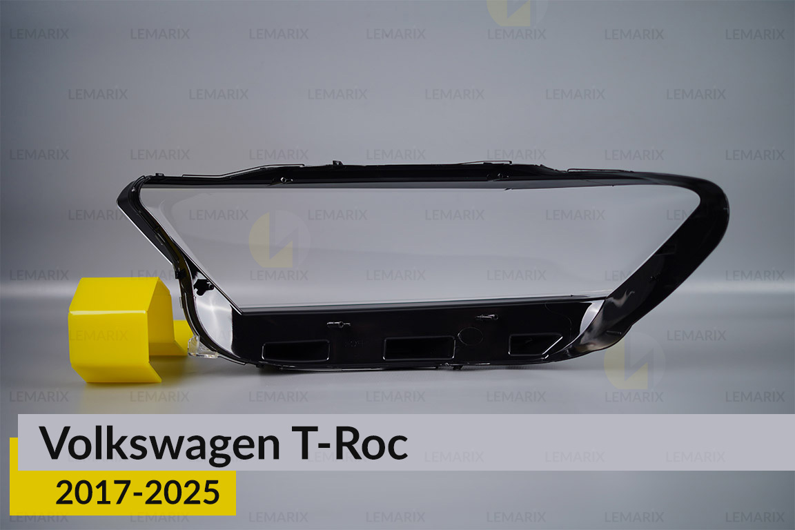 Скло фари VW Volkswagen T-Roc Full LED (2017-2025) праве