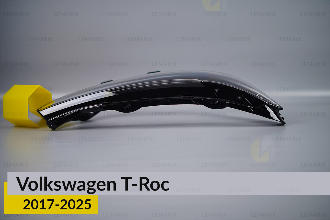 Скло фари VW Volkswagen T-Roc Full LED (2017-2025) праве