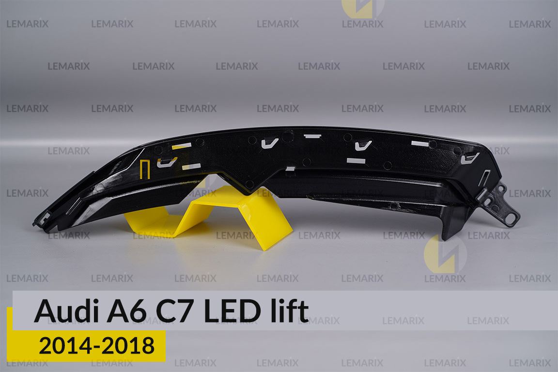 Декоративна маска 2 Audi A6 C7 LED (2014-2018) рест права