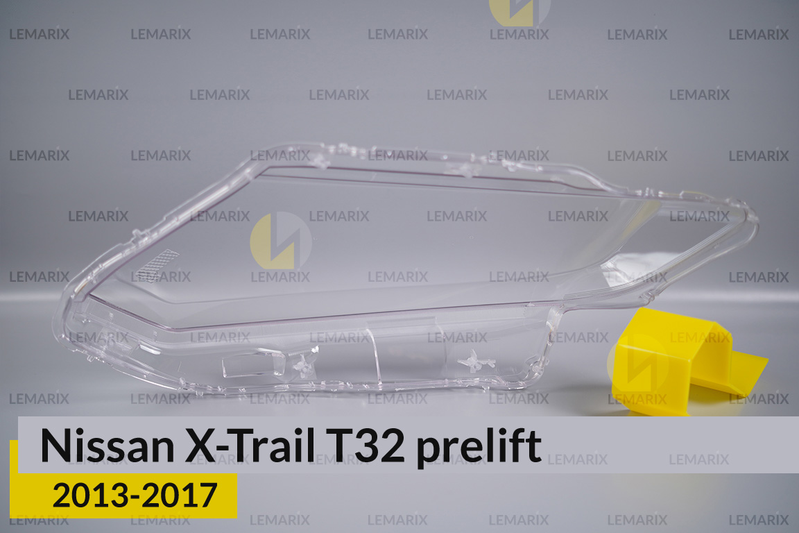 Скло фари Nissan X-Trail T32 (2013-2017) дорест праве
