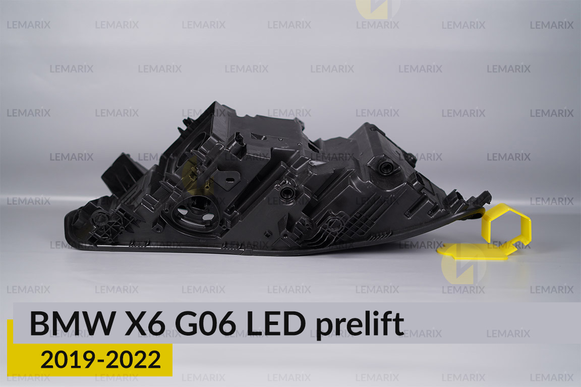 Корпус фари BMW X6 G06 LED (2019-2023) дорест лівий