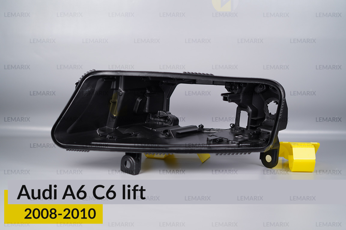 Корпус фари Audi A6 C6 (2008-2010) рест лівий