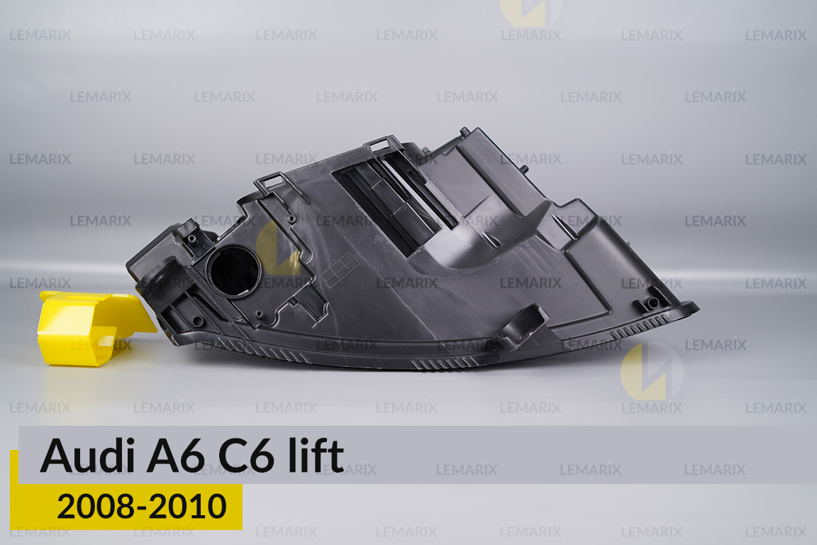 Корпус фари Audi A6 C6 (2008-2010) рест лівий