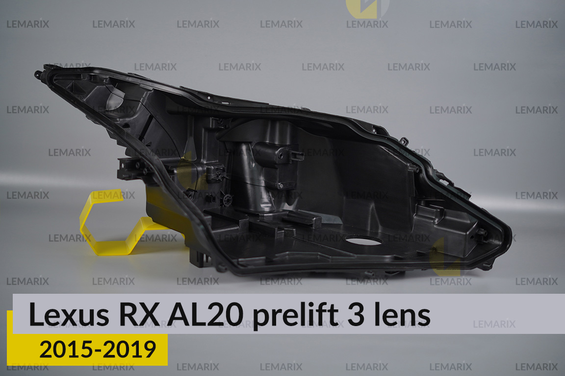 Корпус фари Lexus RX AL20 3 лінзи (2015-2019) дорест правий