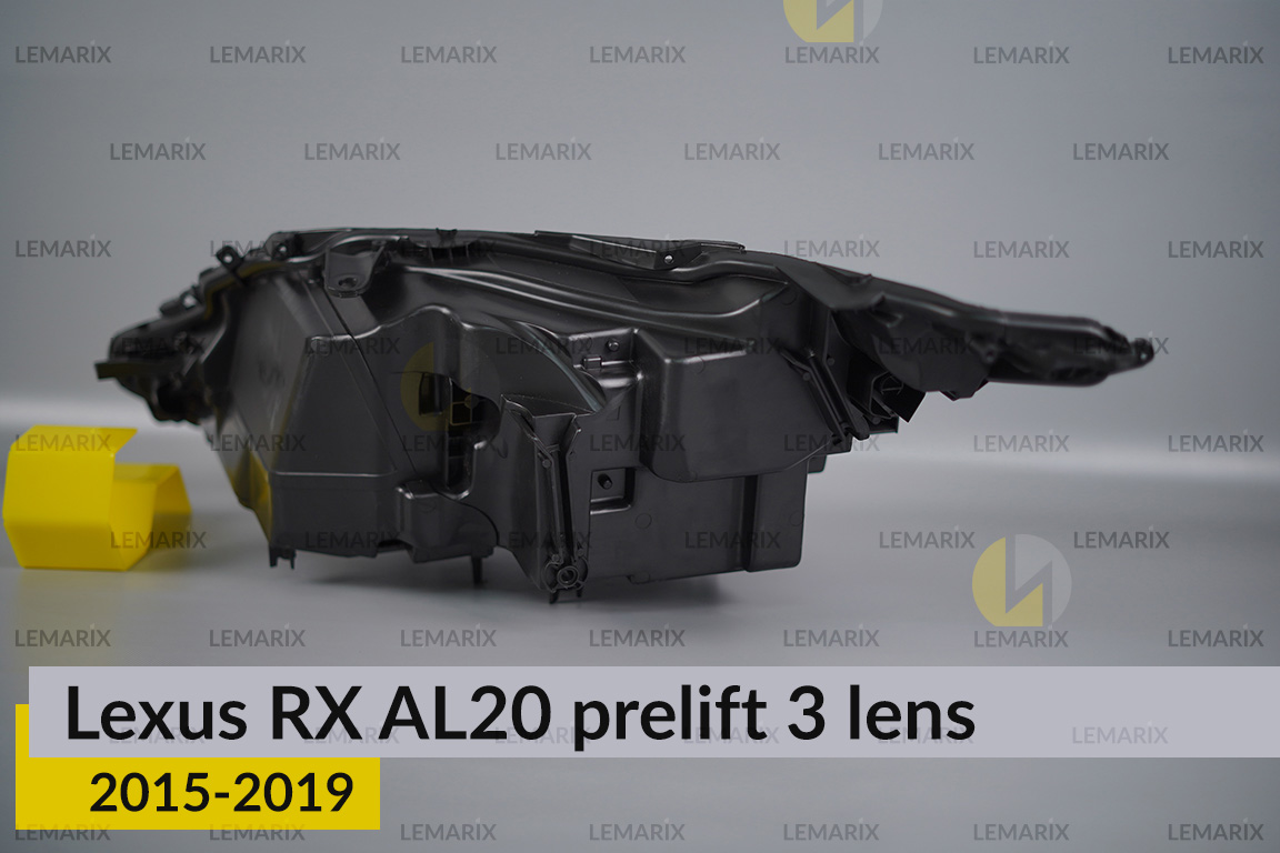 Корпус фари Lexus RX AL20 3 лінзи (2015-2019) дорест правий