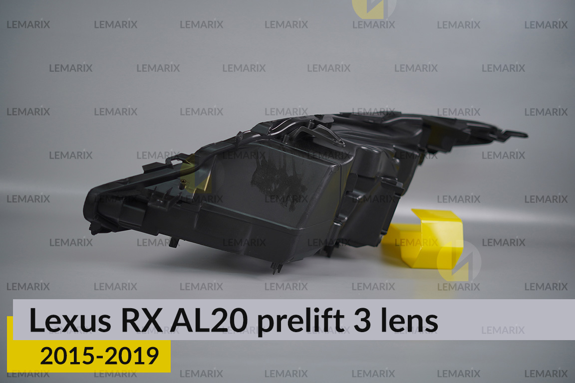 Корпус фари Lexus RX AL20 3 лінзи (2015-2019) дорест правий