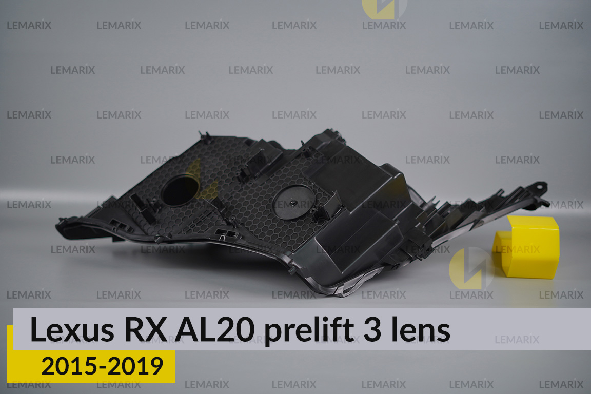 Корпус фари Lexus RX AL20 3 лінзи (2015-2019) дорест правий