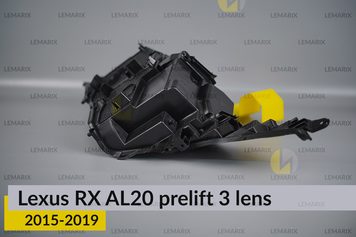 Корпус фари Lexus RX AL20 3 лінзи (2015-2019) дорест правий