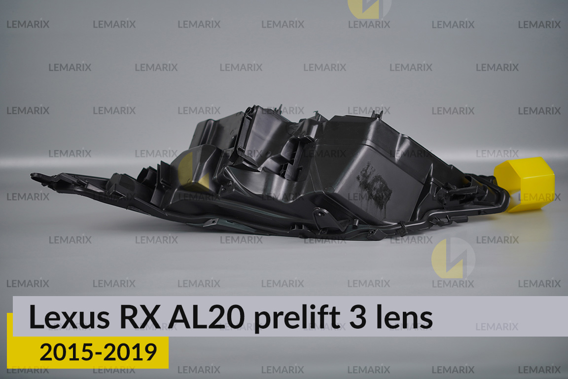 Корпус фари Lexus RX AL20 3 лінзи (2015-2019) дорест правий