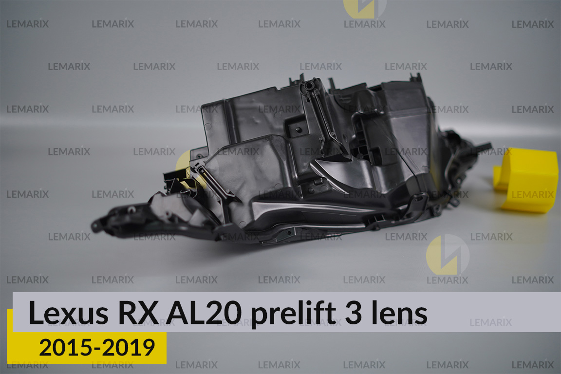 Корпус фари Lexus RX AL20 3 лінзи (2015-2019) дорест правий