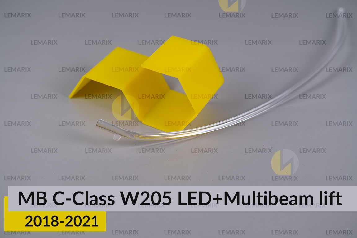 Світловод фари Mercedes-Benz C-Class W205 LED Multibeam (2018-2021) рест довгий правий