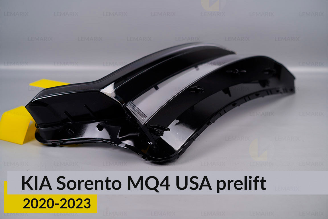 Скло фари KIA Sorento MQ4 USA (2020-2023) дорест праве