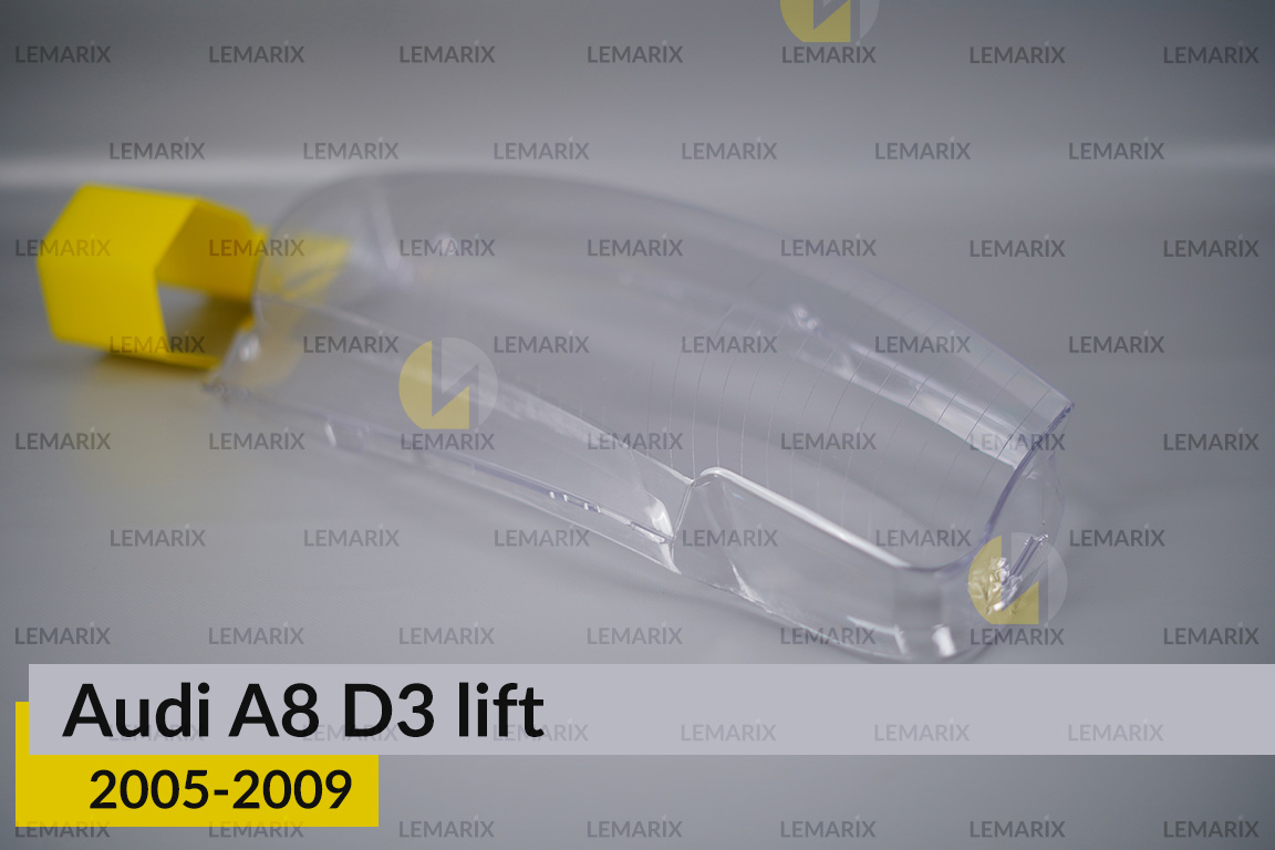 Скло фари Audi A8 D3 (2005-2009) рест праве
