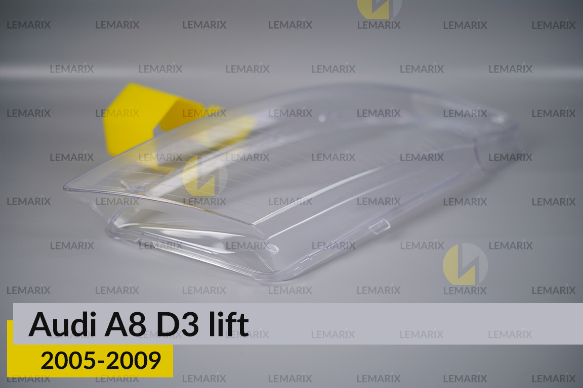 Скло фари Audi A8 D3 (2005-2009) рест праве