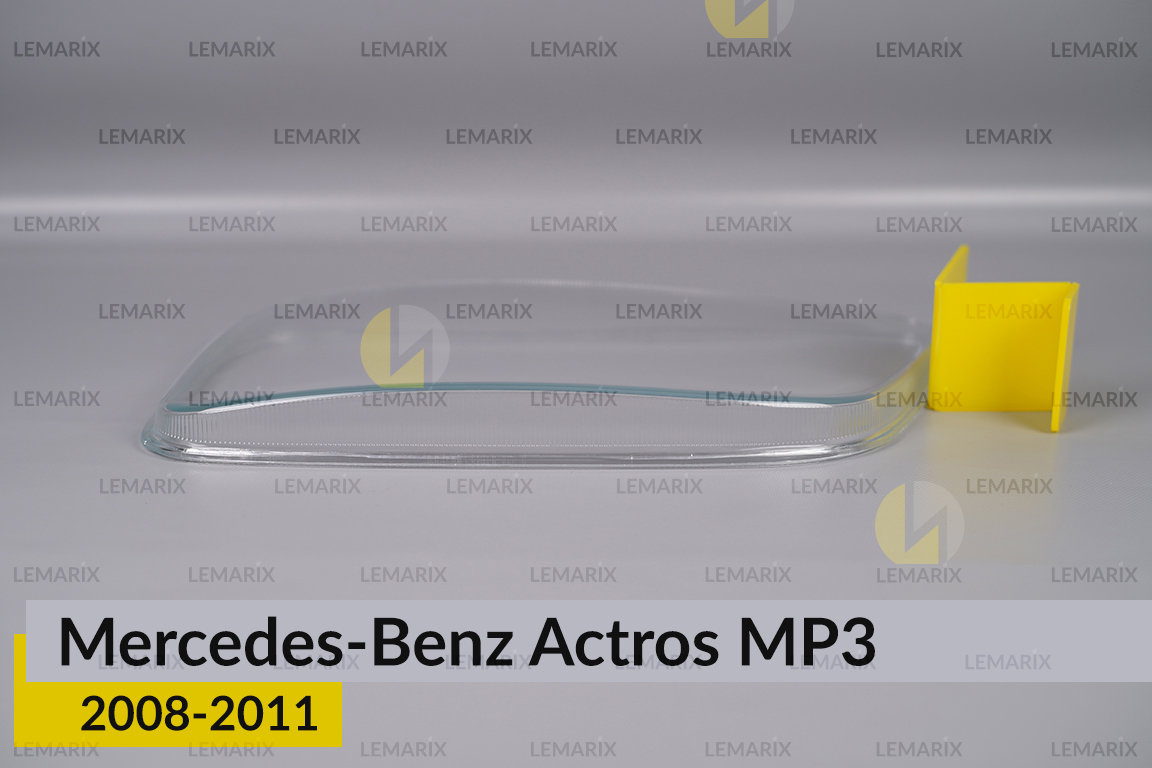 Скло фари Mercedes-Benz Actros MP3 (2008-2011) ліве
