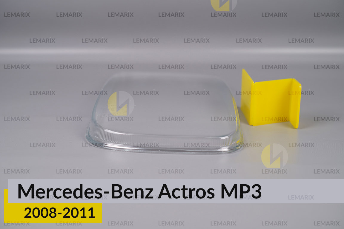 Скло фари Mercedes-Benz Actros MP3 (2008-2011) ліве