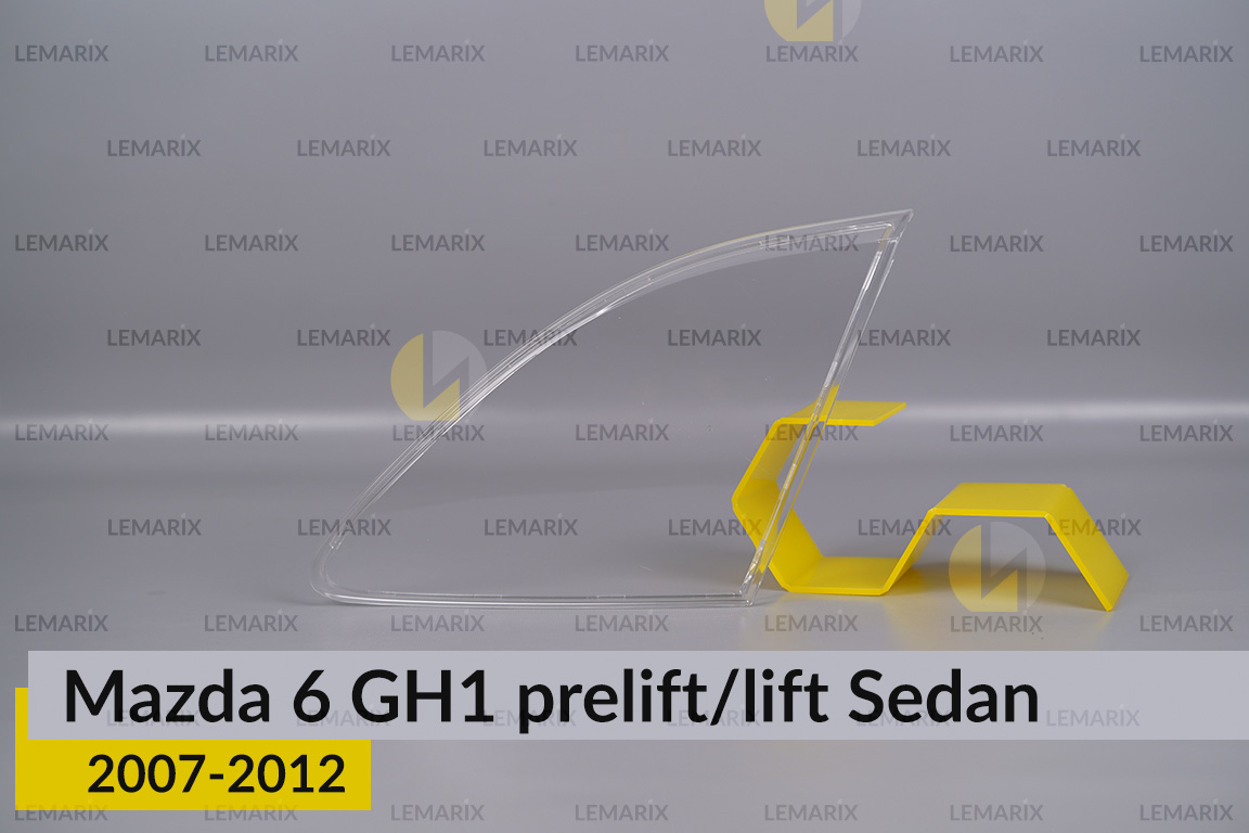 Скло заднього ліхтаря внутрішнє в кришці багажника Mazda 6 GH1 Sedan (2007-2012) дорест/рест праве