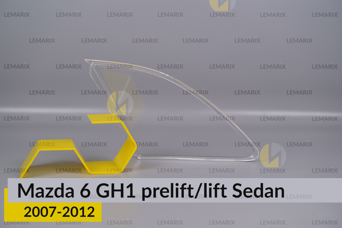 Скло заднього ліхтаря внутрішнє в кришці багажника Mazda 6 GH1 Sedan (2007-2012) дорест/рест праве