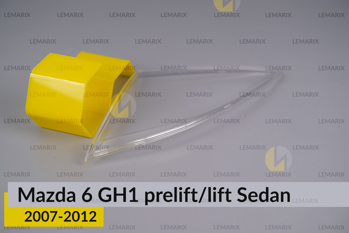 Скло заднього ліхтаря внутрішнє в кришці багажника Mazda 6 GH1 Sedan (2007-2012) дорест/рест праве