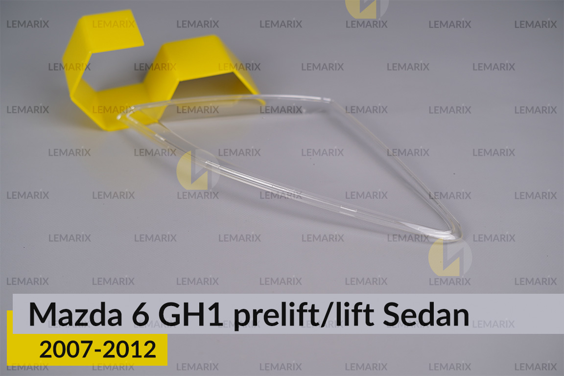 Скло заднього ліхтаря внутрішнє в кришці багажника Mazda 6 GH1 Sedan (2007-2012) дорест/рест праве