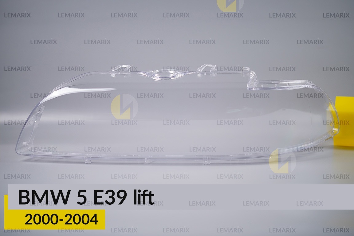 Скло фари BMW 5 E39 (2000-2004) рест ліве