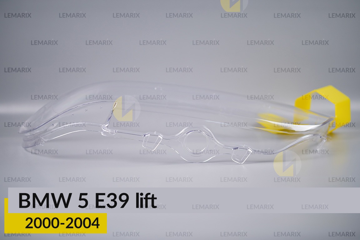 Скло фари BMW 5 E39 (2000-2004) рест ліве