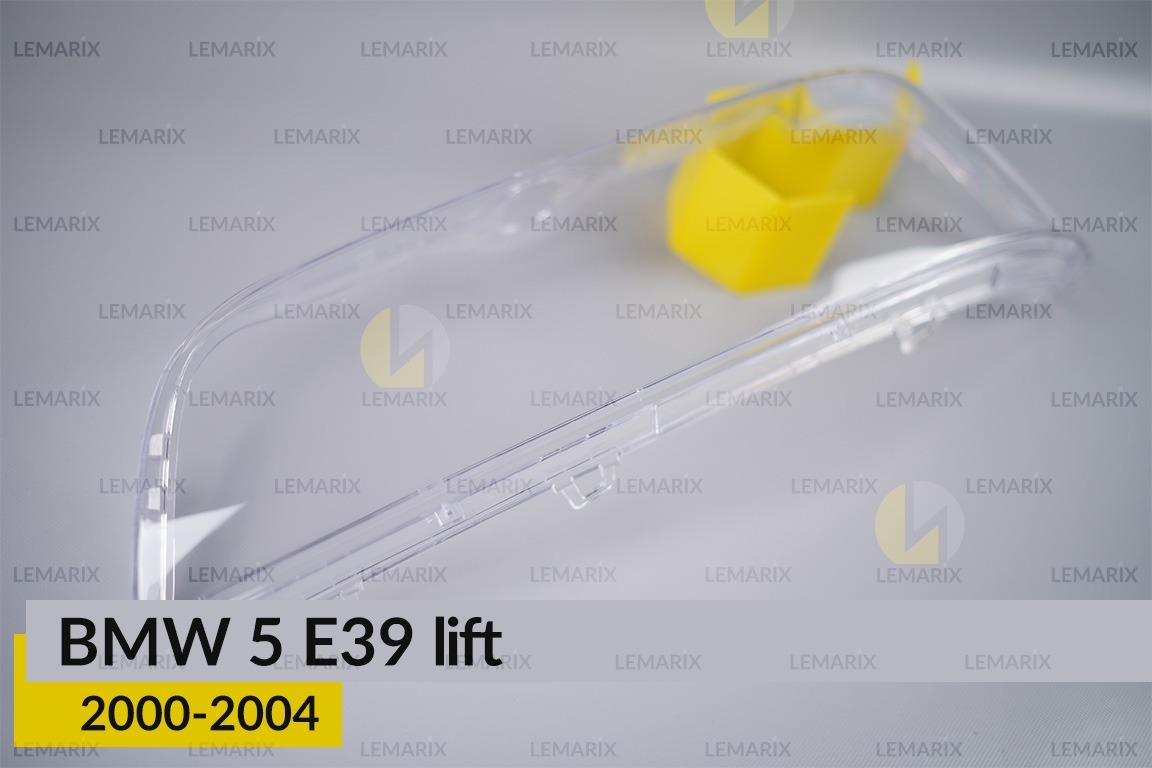 Скло фари BMW 5 E39 (2000-2004) рест ліве