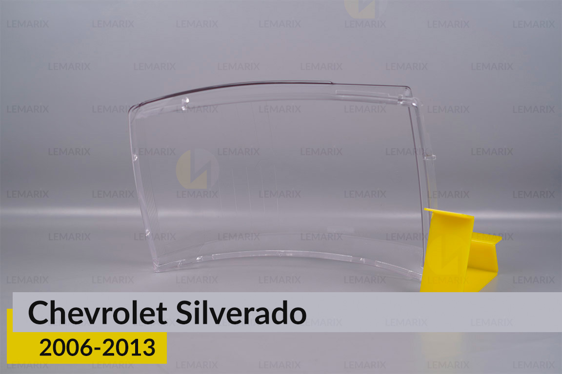 Скло фари Chevrolet Silverado (2006-2013) ліве