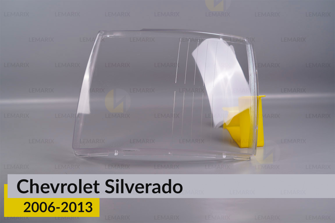 Скло фари Chevrolet Silverado (2006-2013) ліве