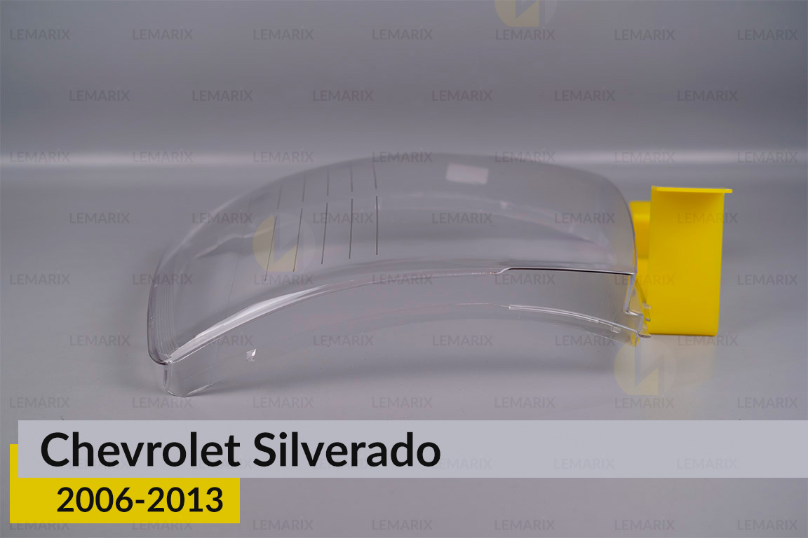 Скло фари Chevrolet Silverado (2006-2013) ліве