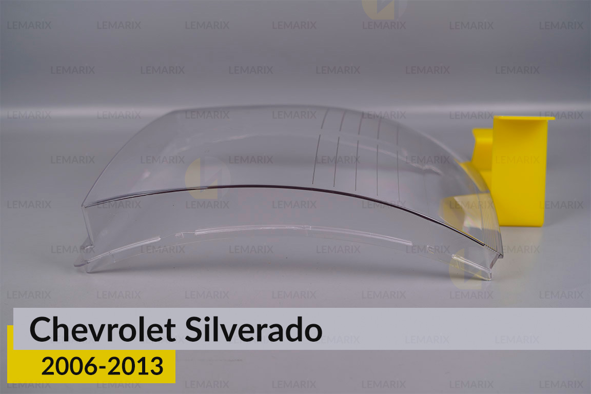 Скло фари Chevrolet Silverado (2006-2013) ліве