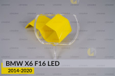 Кільце світловод фари BMW X6 F16 LED (2014-2020) велике зовнішнє ліве