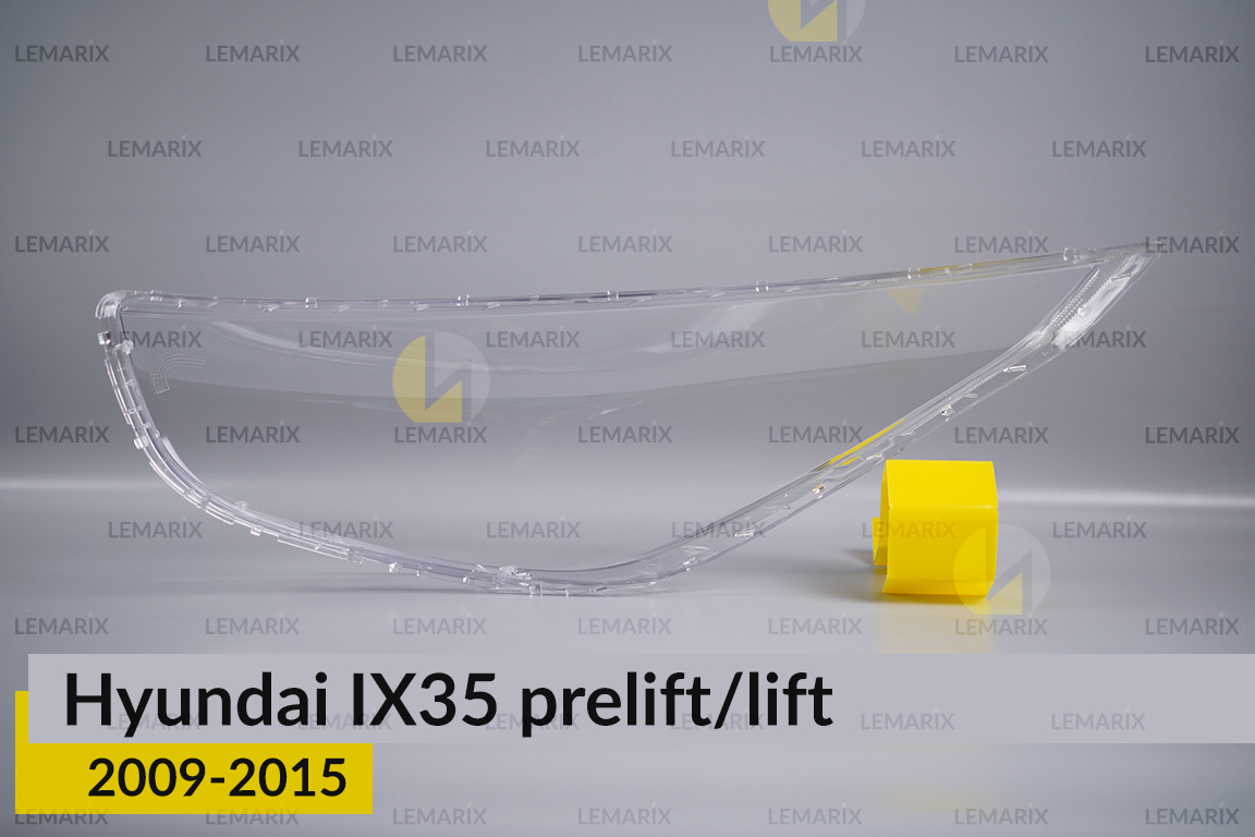 Скло фари Hyundai IX35 (2009-2015) дорест/рест праве