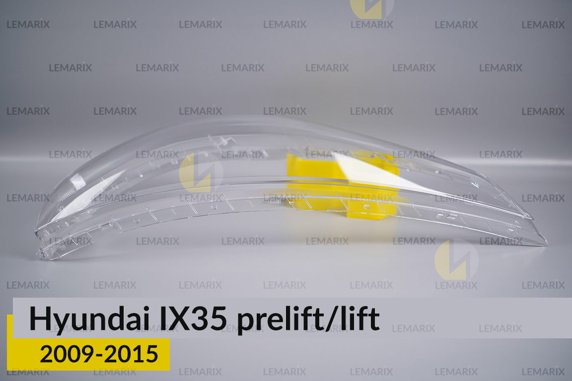 Скло фари Hyundai IX35 (2009-2015) дорест/рест праве