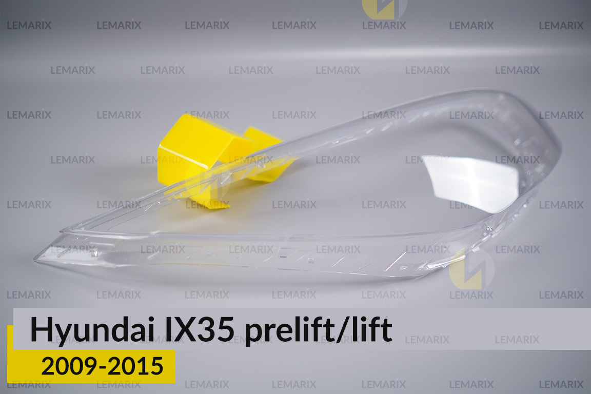 Скло фари Hyundai IX35 (2009-2015) дорест/рест праве