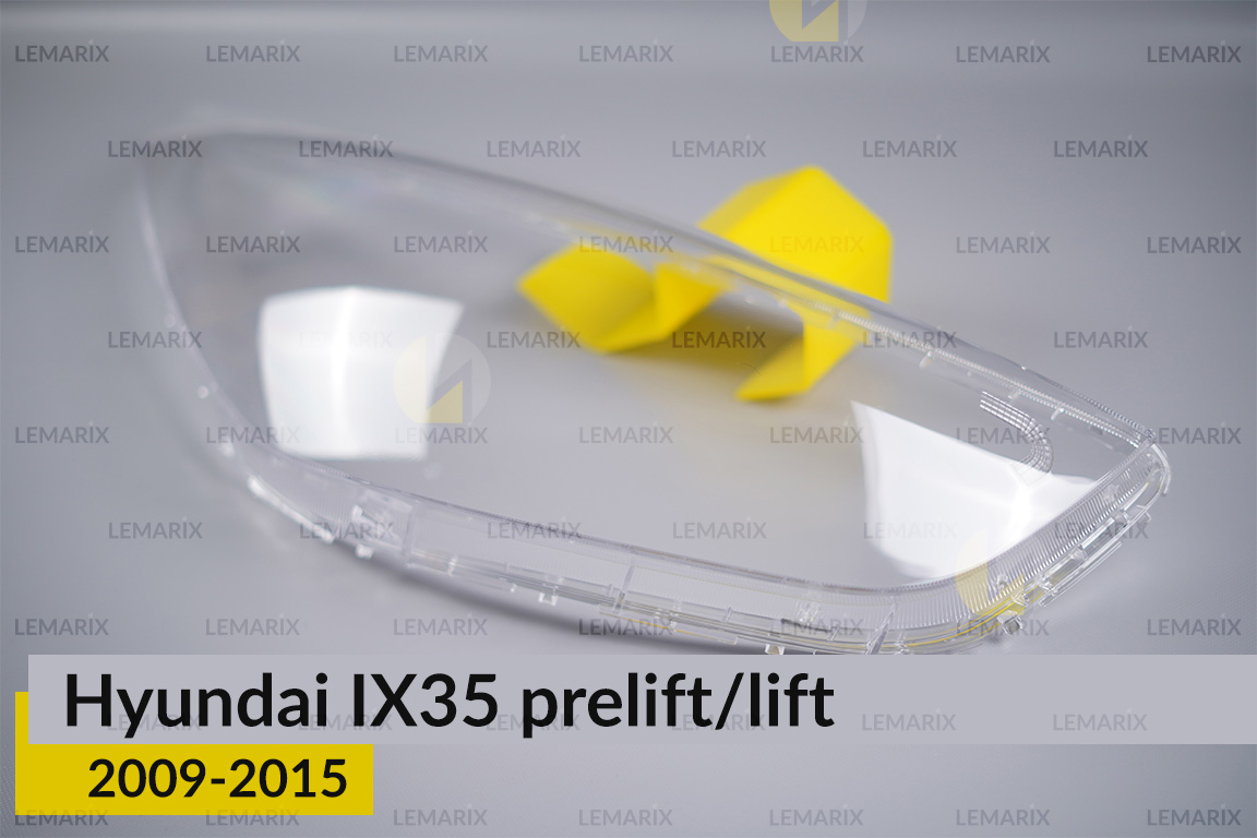 Скло фари Hyundai IX35 (2009-2015) дорест/рест праве