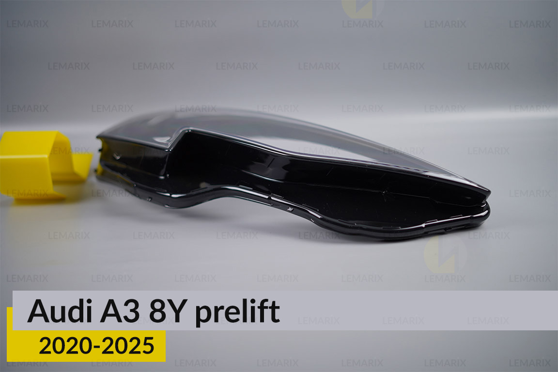 Скло фари Audi A3 8Y (2020-2025) дорест праве