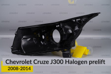 Корпус фари Chevrolet Cruze J300 Halogen (2008-2014) дорест лівий