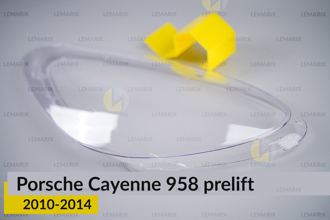 Скло фари Porsche Cayenne 958 (2010-2014) дорест ліве