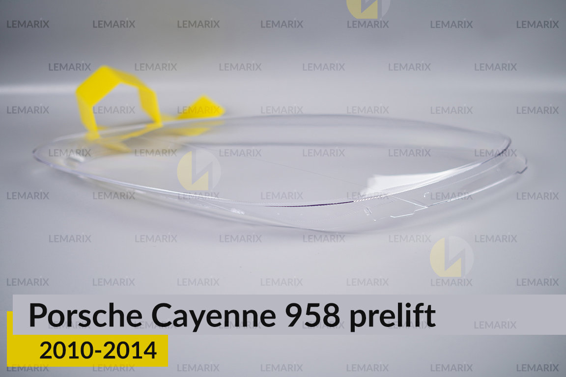 Скло фари Porsche Cayenne 958 (2010-2014) дорест ліве