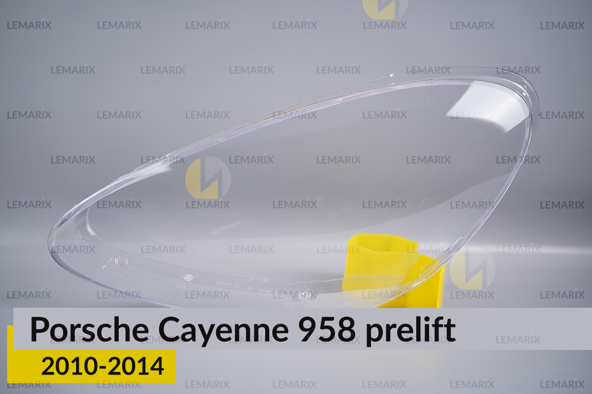 Скло фари Porsche Cayenne 958 (2010-2014) дорест ліве