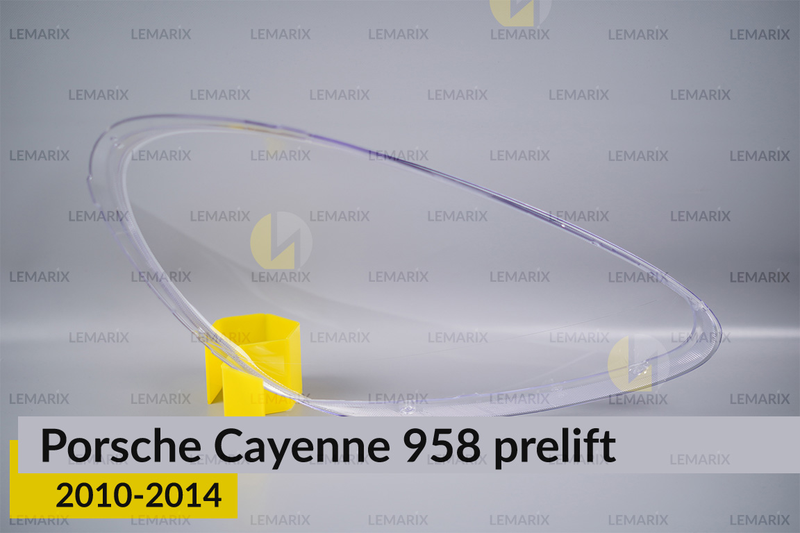 Скло фари Porsche Cayenne 958 (2010-2014) дорест ліве