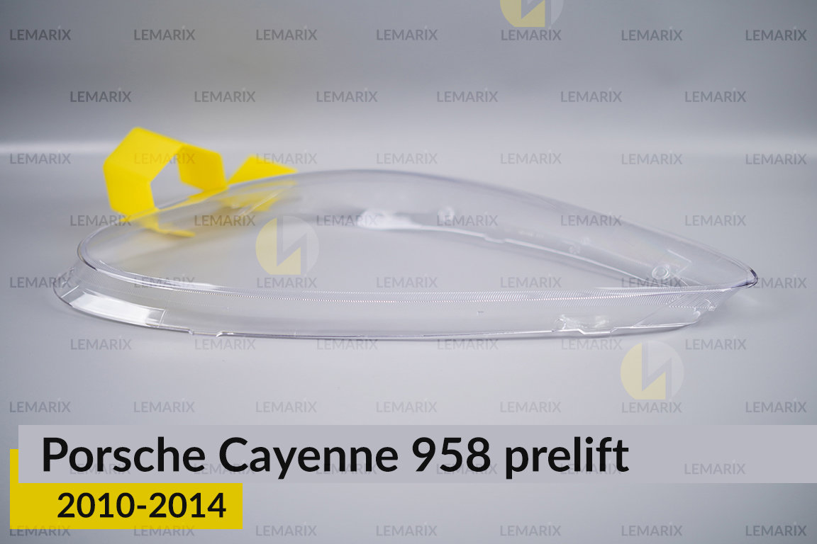 Скло фари Porsche Cayenne 958 (2010-2014) дорест ліве