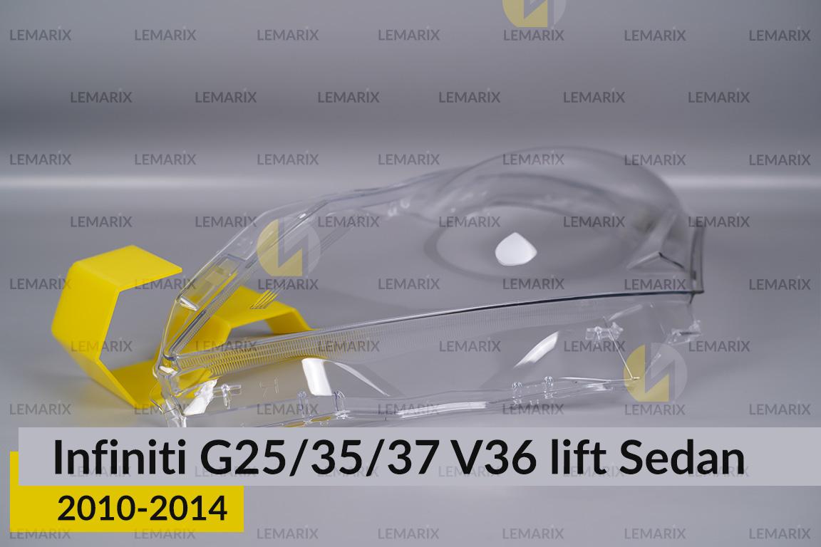 Скло фари Infiniti G25/35/37 V36 Sedan (2010-2014) рест ліве