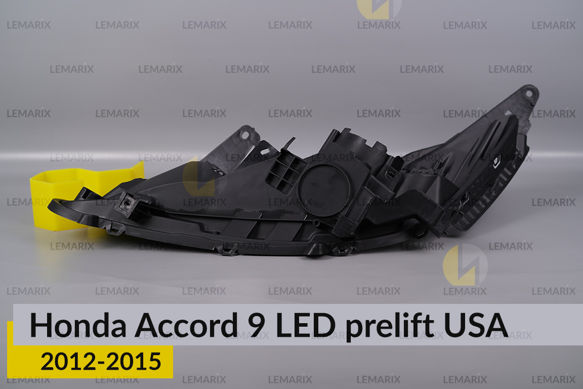 Корпус фари Honda Accord 9 LED USA (2012-2015) дорест правий