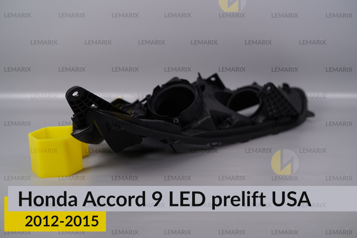 Корпус фари Honda Accord 9 LED USA (2012-2015) дорест правий
