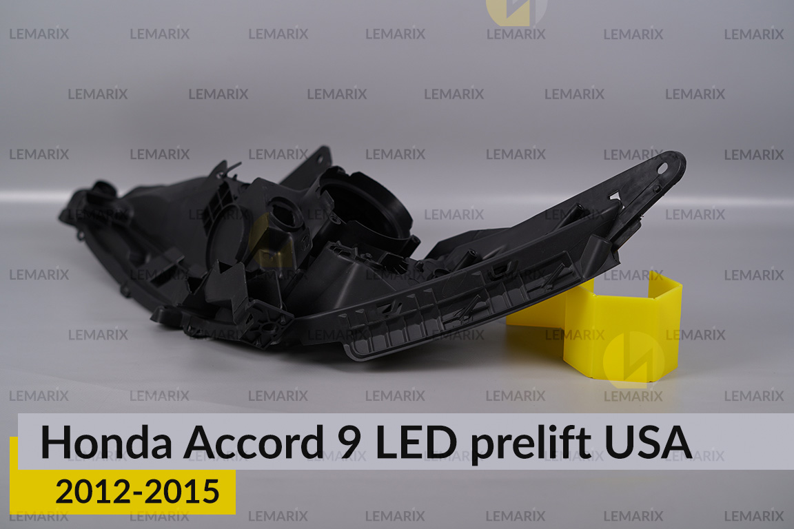 Корпус фари Honda Accord 9 LED USA (2012-2015) дорест правий
